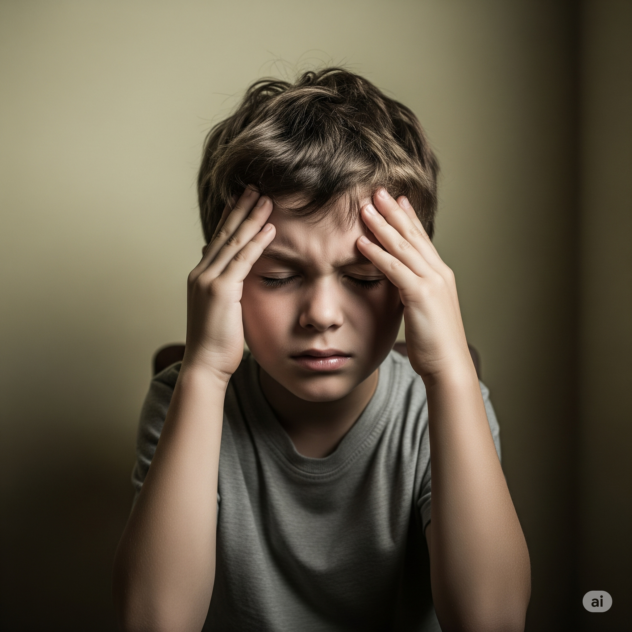 Главоболие при дете: причини и лечение