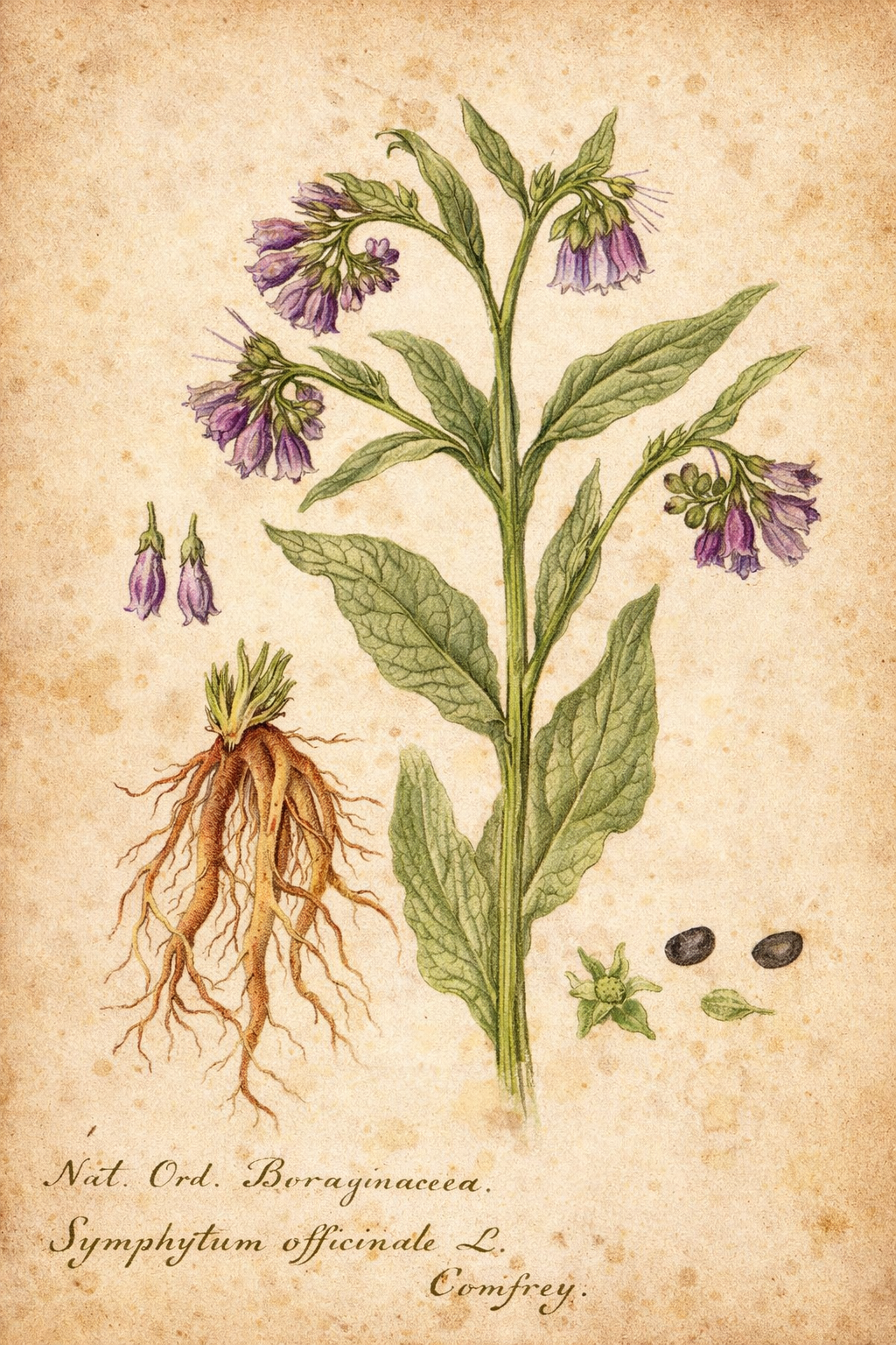 Корен от Черен оман регенерира увредени тъкани