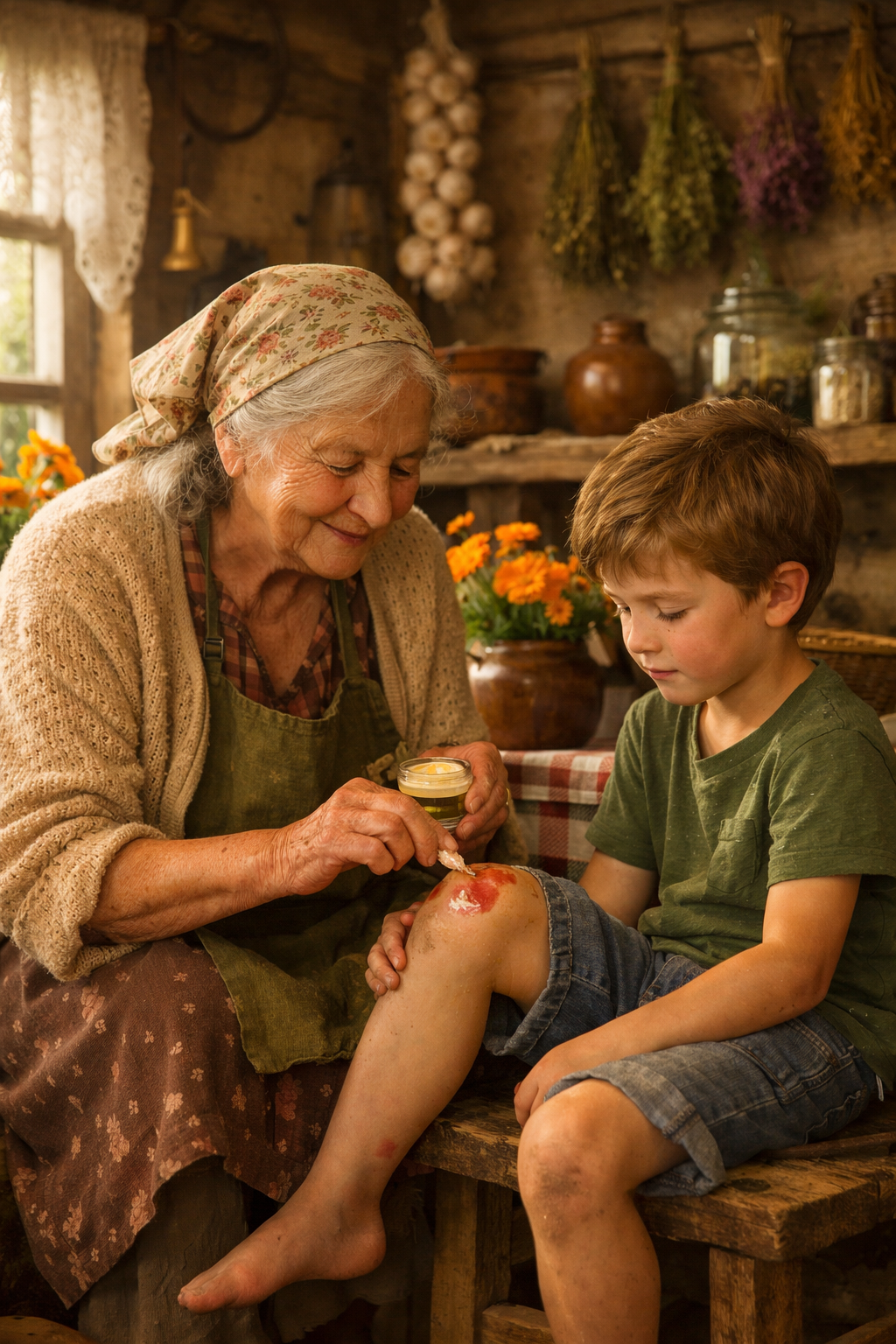 Мехлем от невен – вълшебният бабин лек от детството